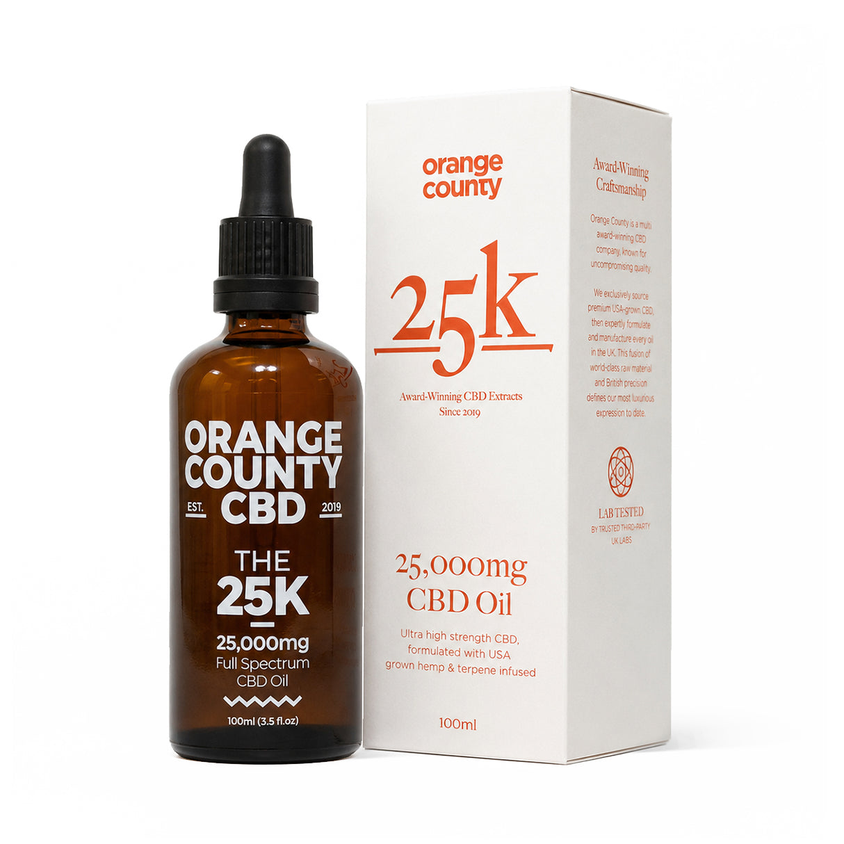 25000mg CBD Oil (100ml)
