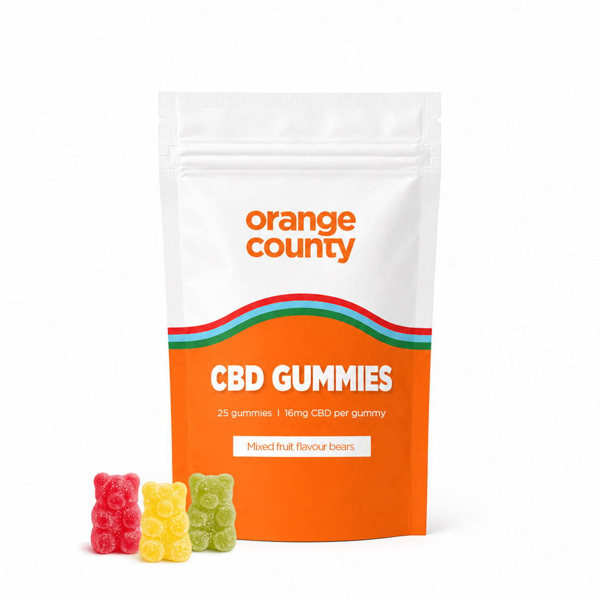 CBD Gummy Bears 400mg - 1200mg | 25 Pack