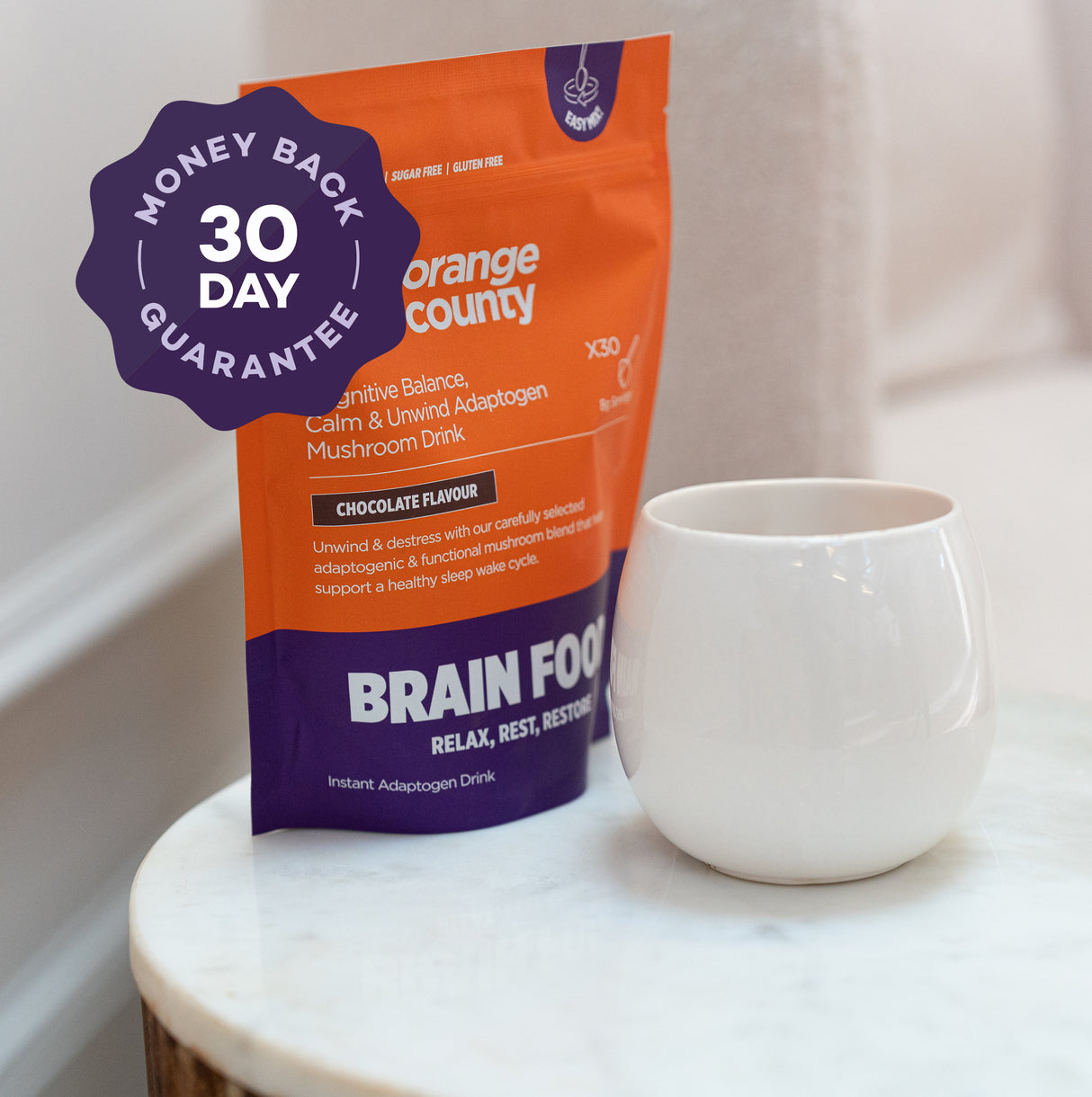 BRAIN FOOD. Calm & Unwind | 240g Starter Kit Bundle