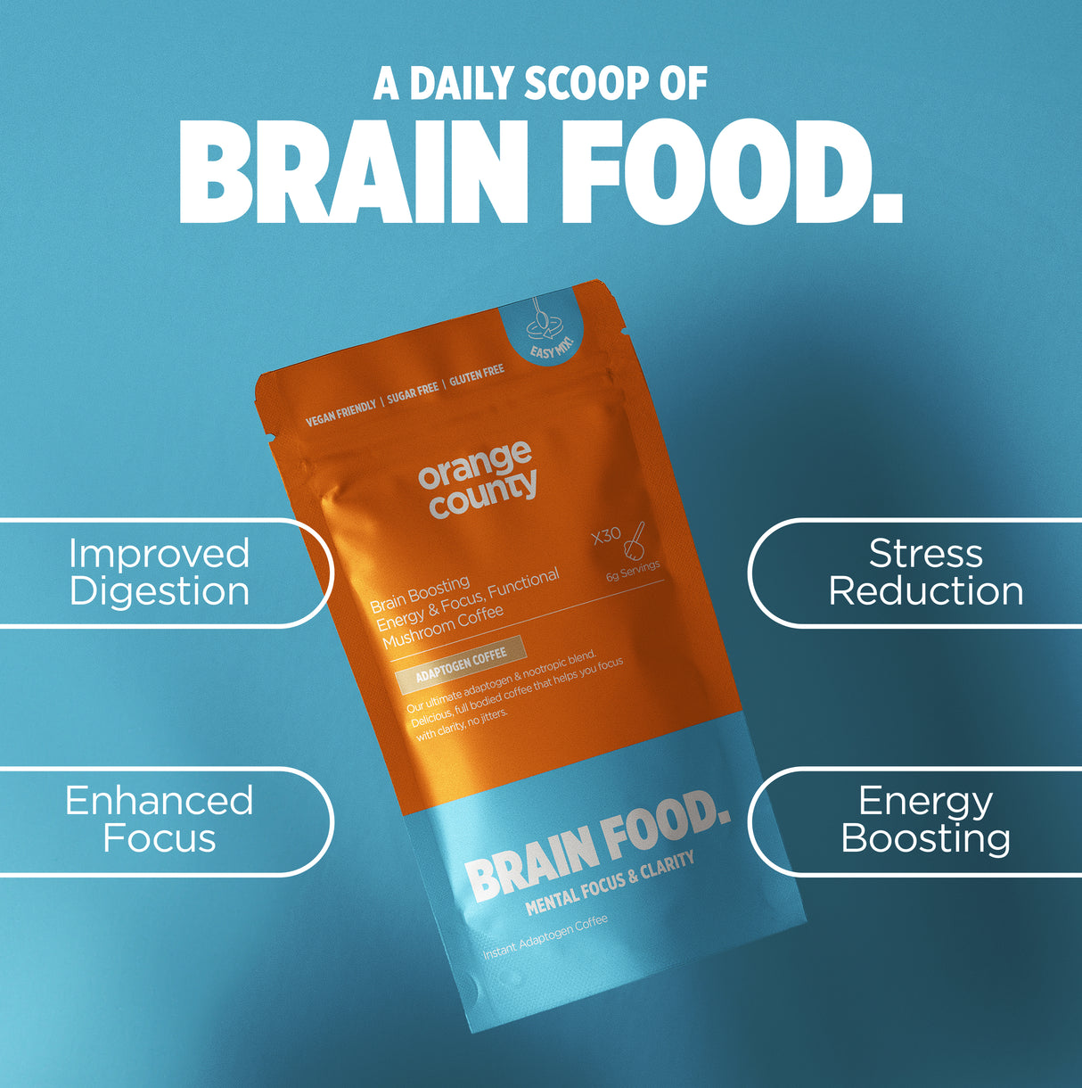 BRAIN FOOD. Focus Coffee | 200g