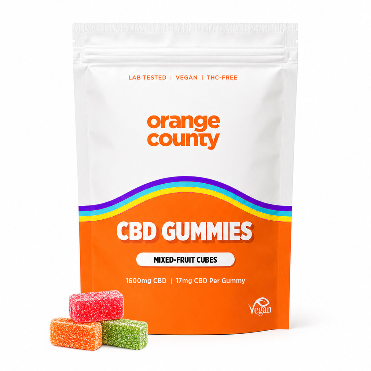CBD Gummy Cubes 1600mg - 4800mg | 95 Pack