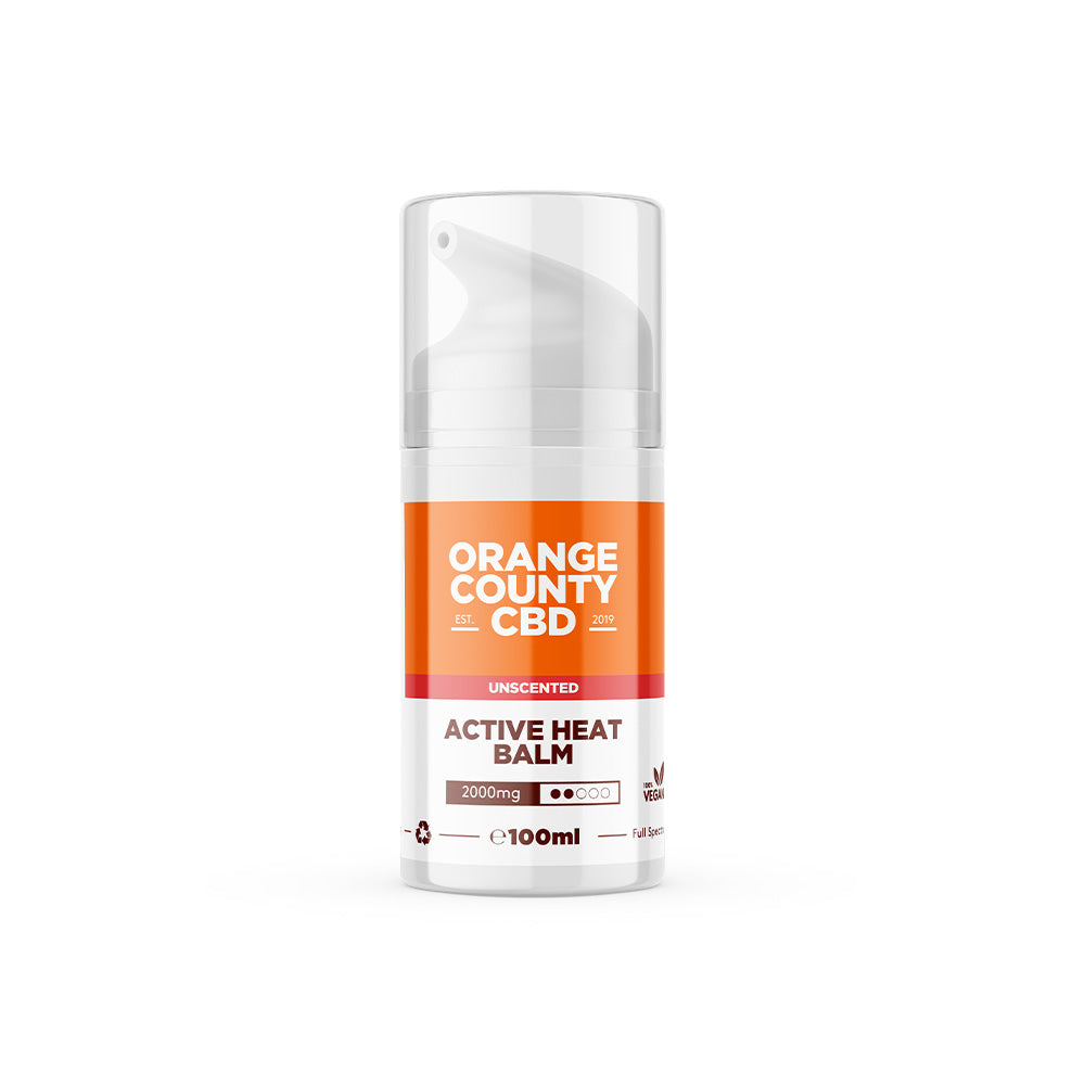 2000mg CBD Active Heat Balm (100ml)