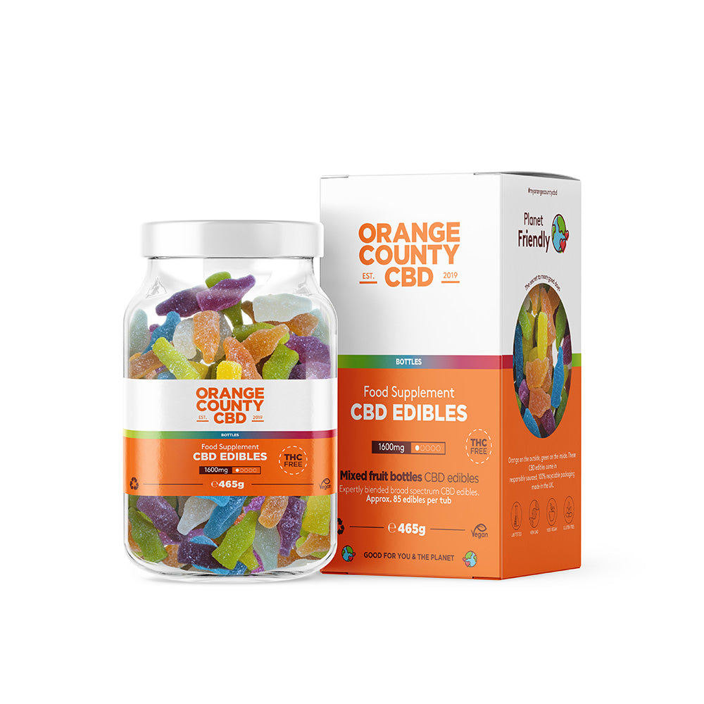 CBD Gummy Bottles (Large Tub)