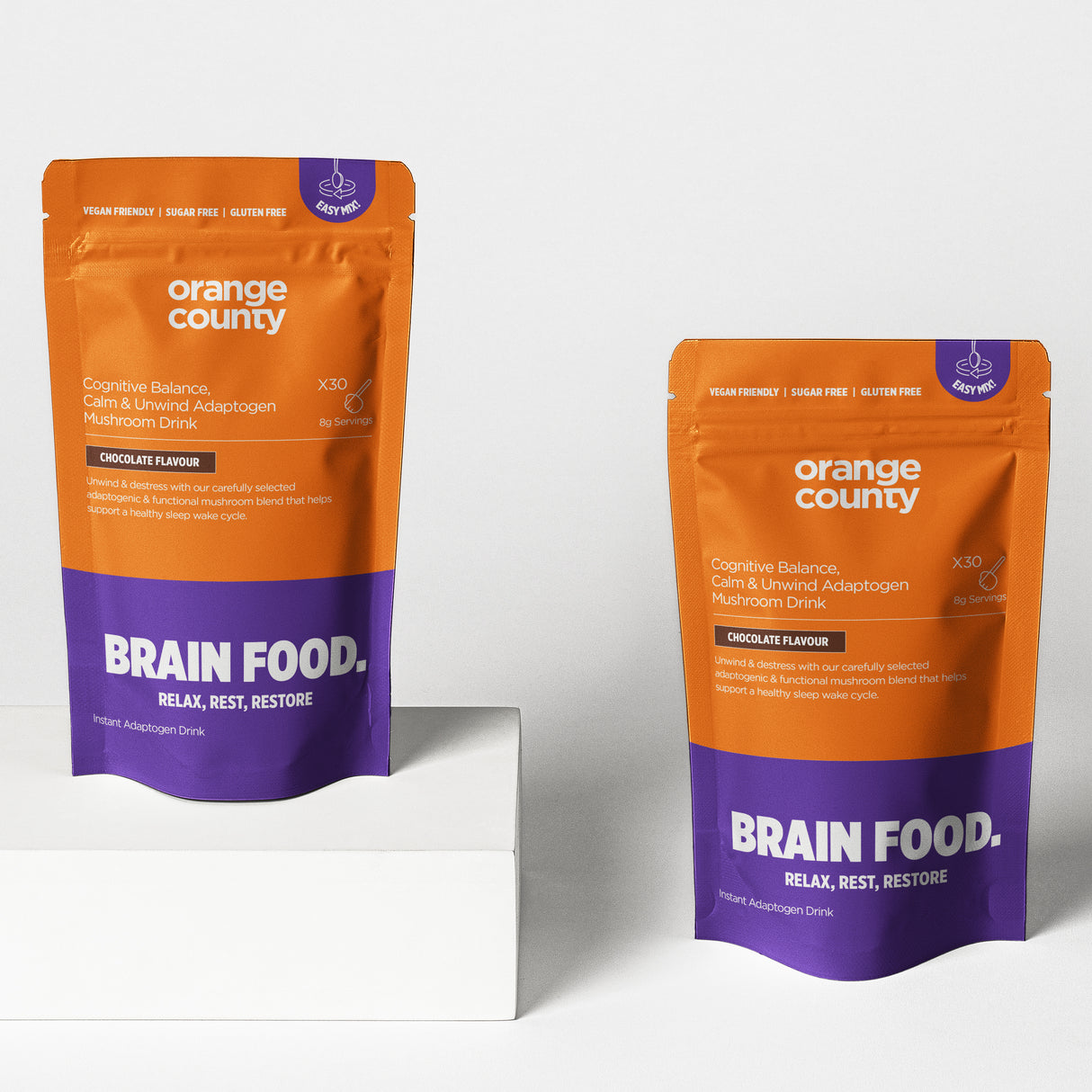 BRAIN FOOD. Calm & Unwind | 240g & Free Mixer!