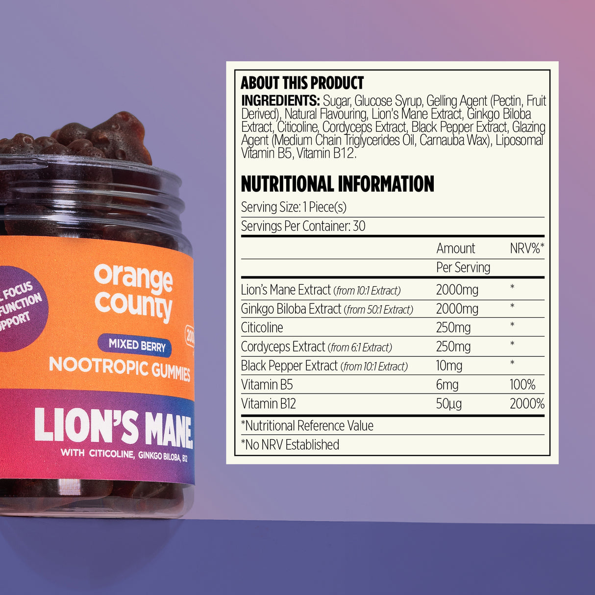 Lion's Mane Gummies