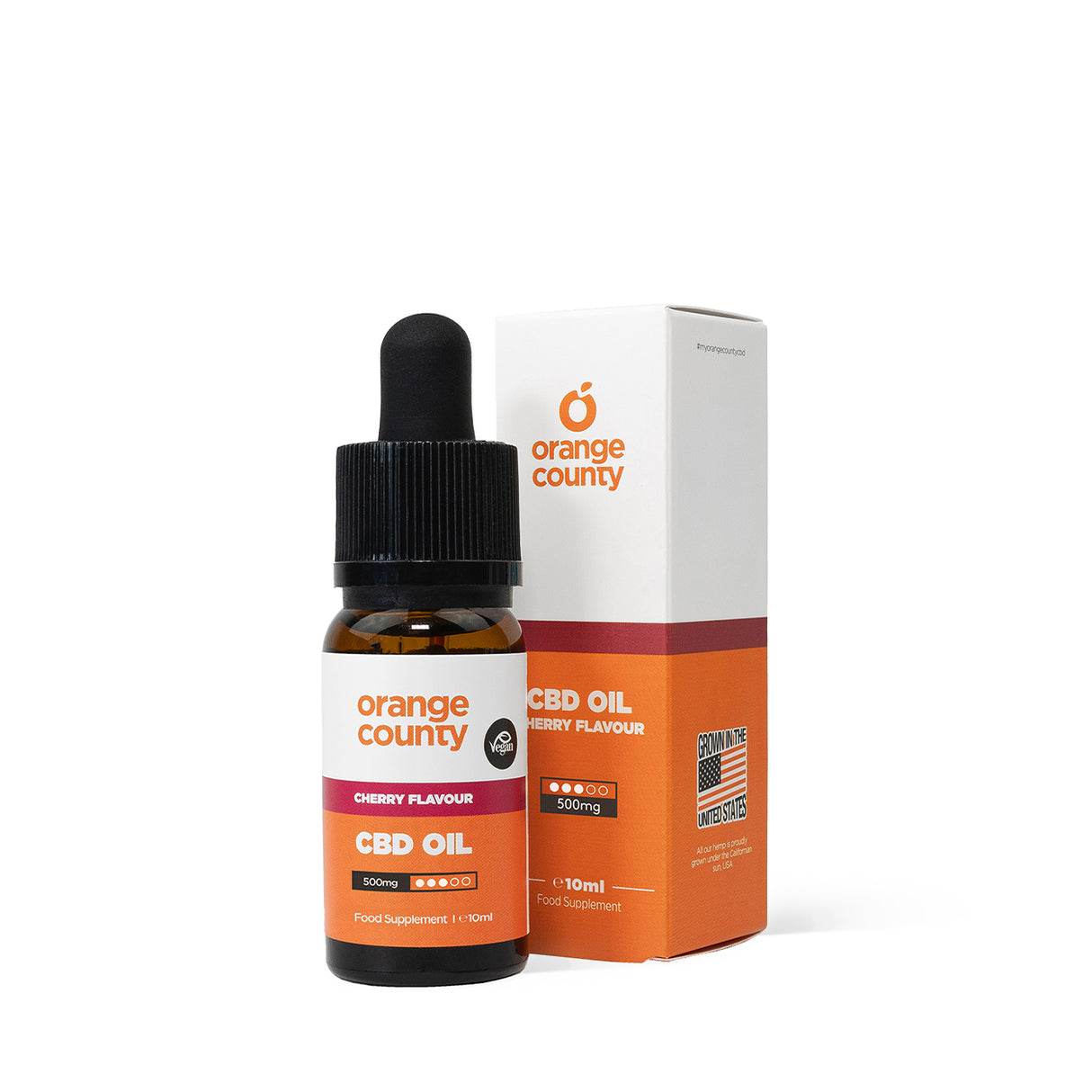 Cherry CBD Oil 500mg (10ml)