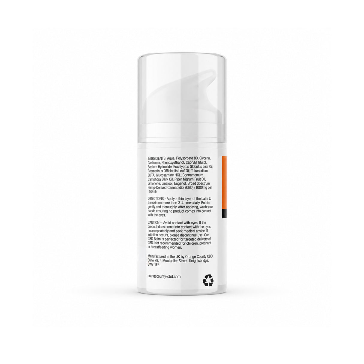 1000mg CBD Active Heat Balm | 50ml