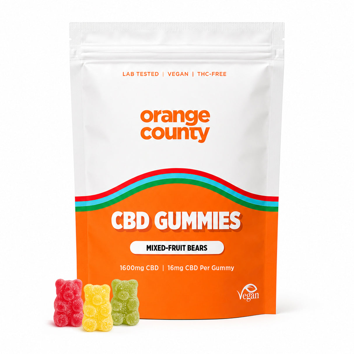 CBD Gummy Bears 1600mg - 4800mg | 100 Pack