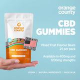 CBD Gummy Bears (Small Tub)