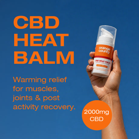2000mg CBD Active Heat Balm | 100ml