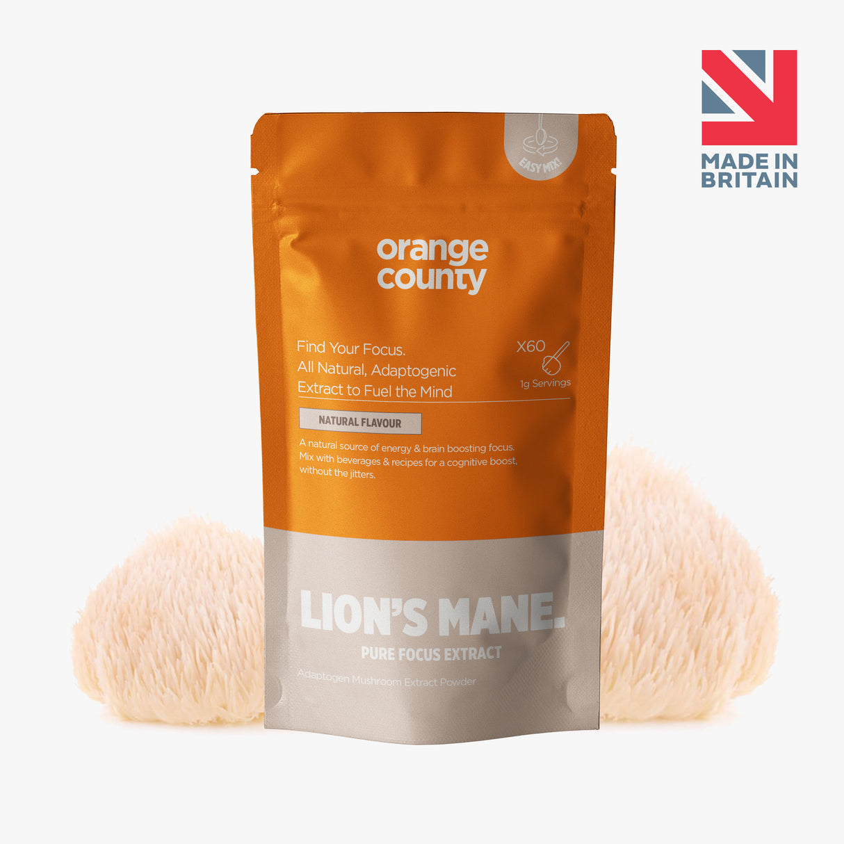 Lion's Mane Extract Powder | 60 Servings